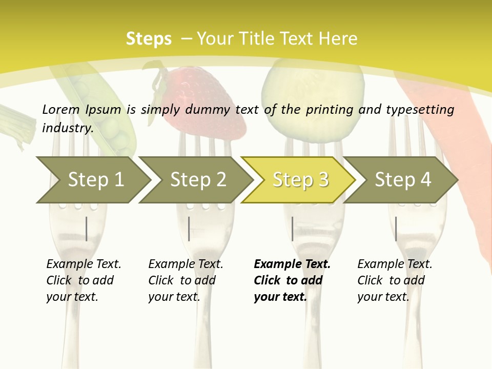 Meal Collection Cucumber PowerPoint Template