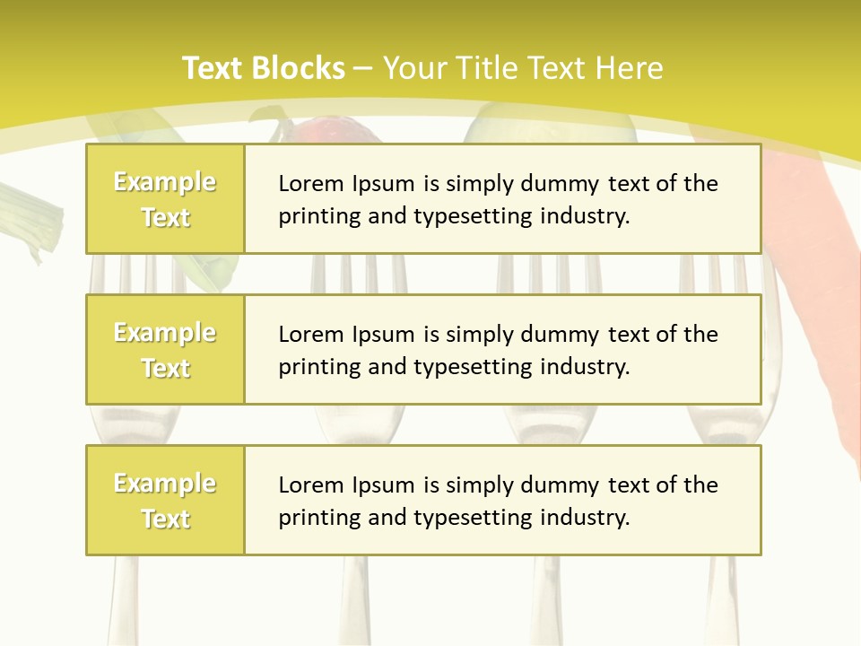 Meal Collection Cucumber PowerPoint Template
