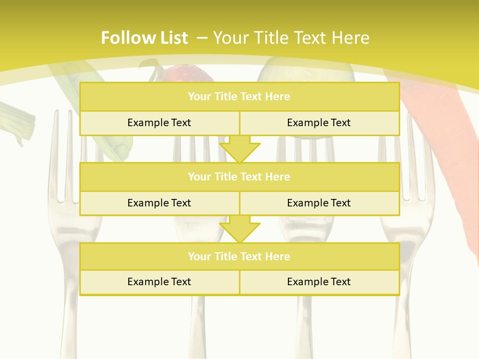 Meal Collection Cucumber PowerPoint Template