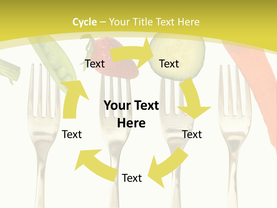 Meal Collection Cucumber PowerPoint Template