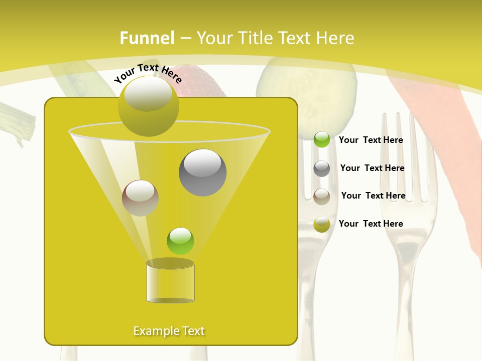 Meal Collection Cucumber PowerPoint Template