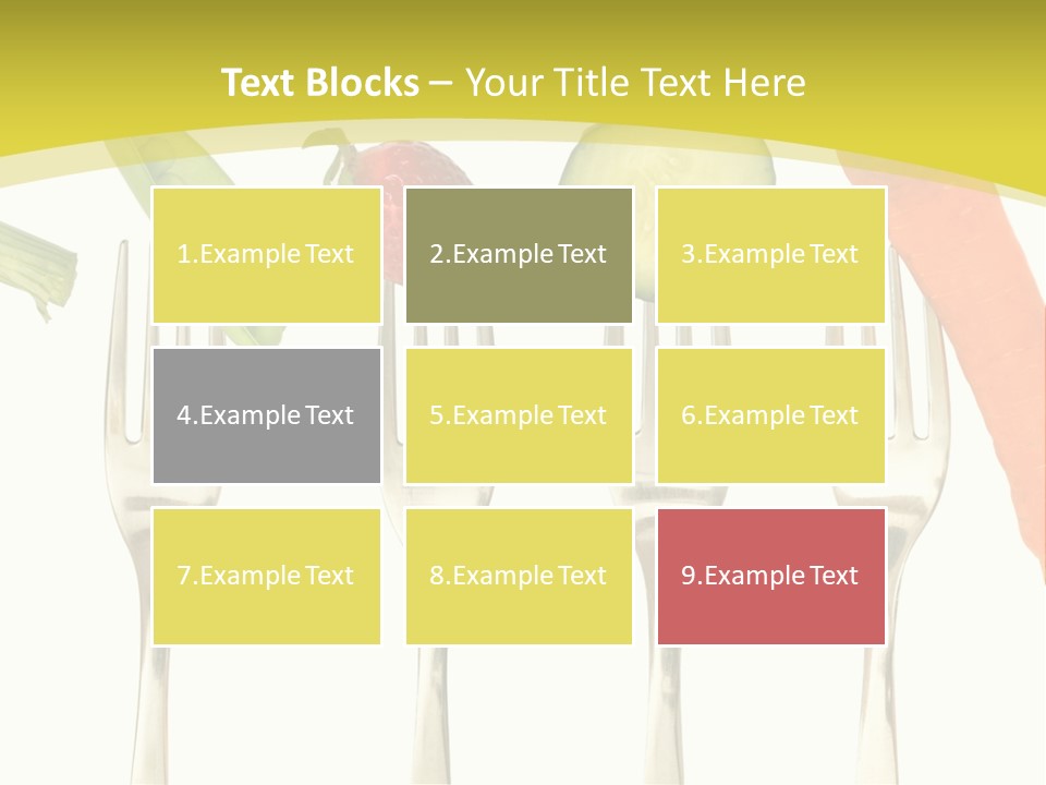Meal Collection Cucumber PowerPoint Template