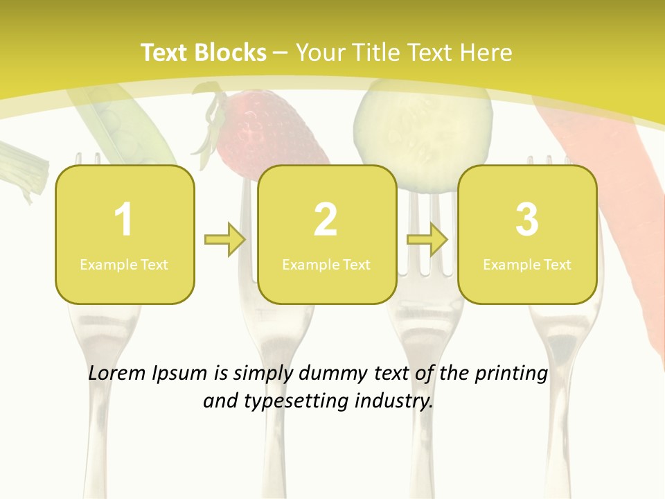 Meal Collection Cucumber PowerPoint Template