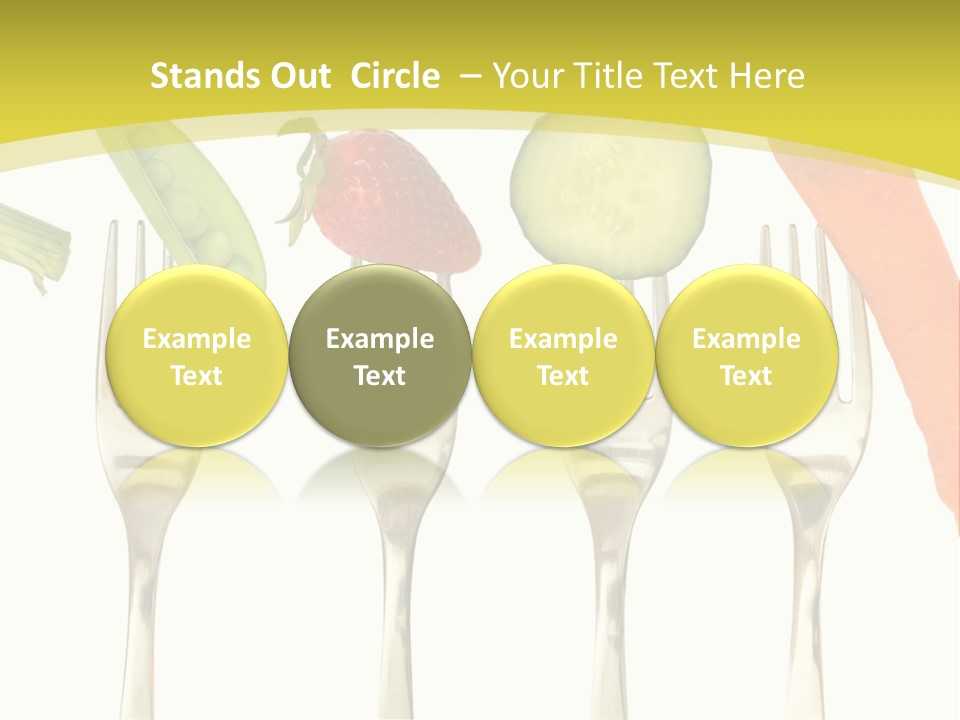 Meal Collection Cucumber PowerPoint Template