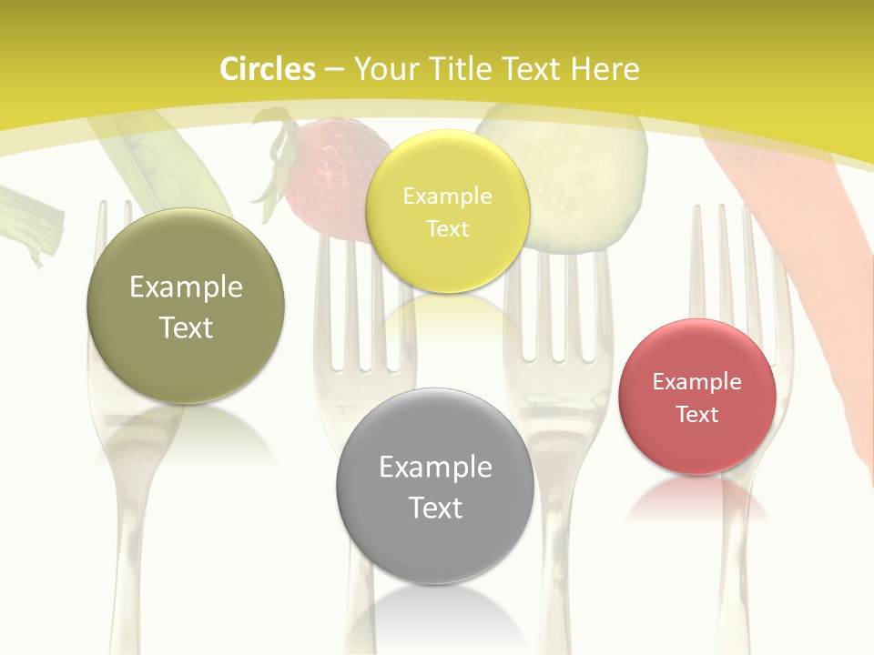 Meal Collection Cucumber PowerPoint Template