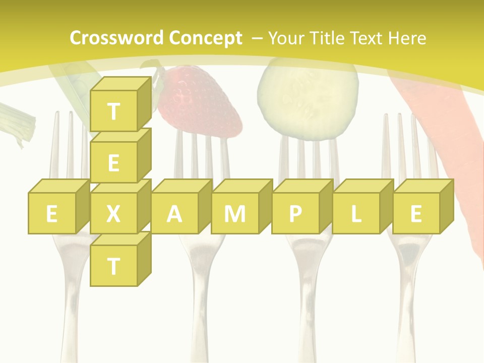 Meal Collection Cucumber PowerPoint Template