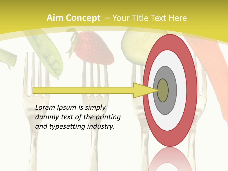 Meal Collection Cucumber PowerPoint Template