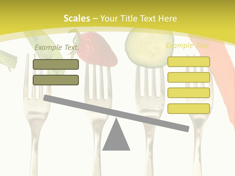 Meal Collection Cucumber PowerPoint Template