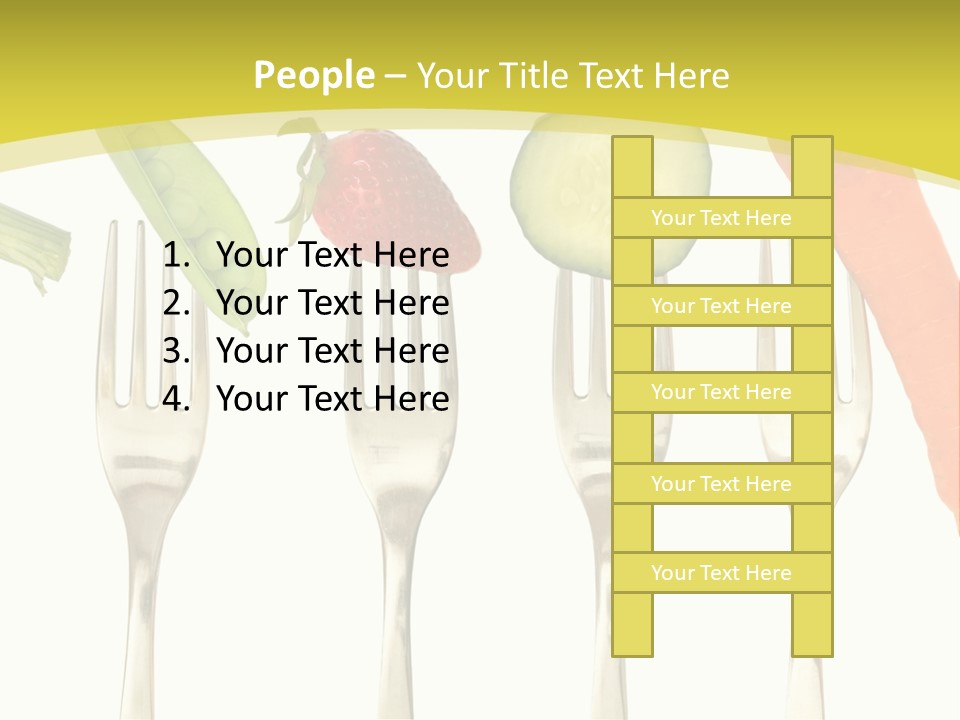 Meal Collection Cucumber PowerPoint Template