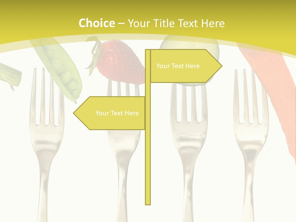 Meal Collection Cucumber PowerPoint Template