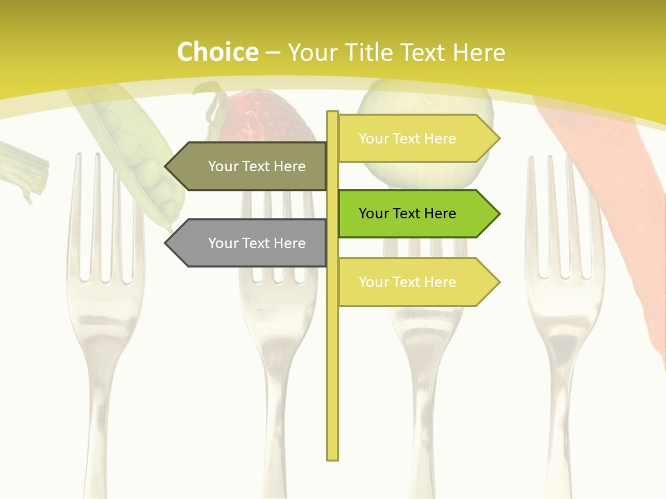 Meal Collection Cucumber PowerPoint Template