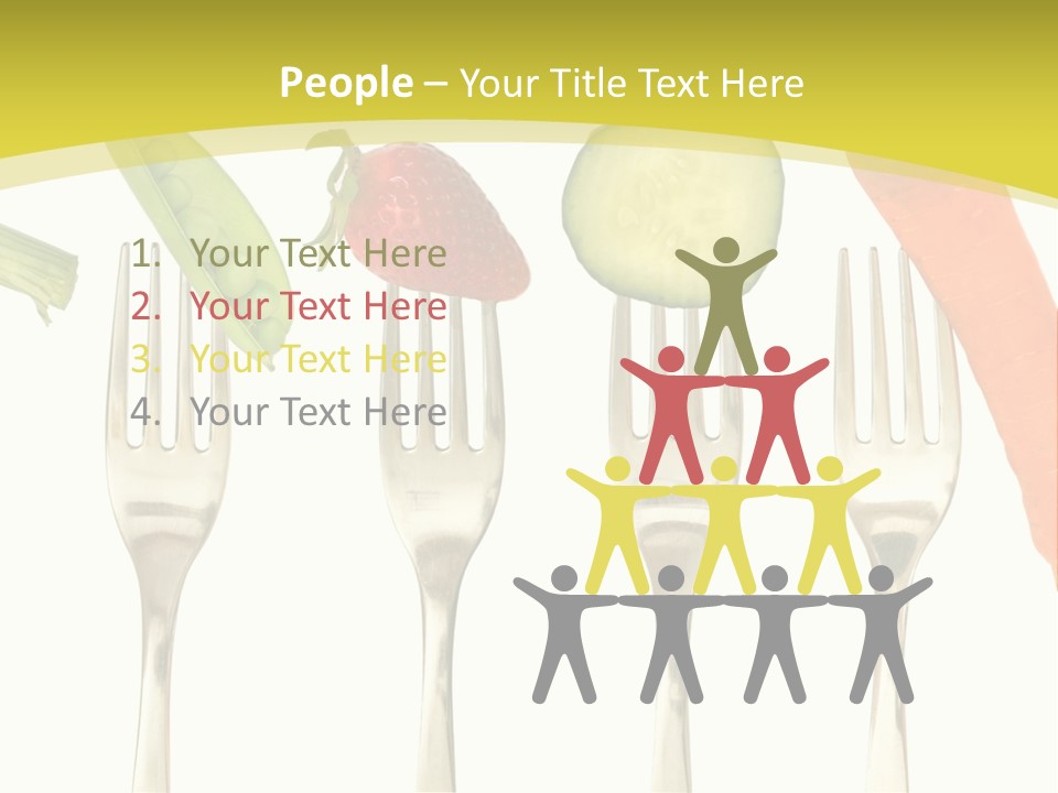 Meal Collection Cucumber PowerPoint Template