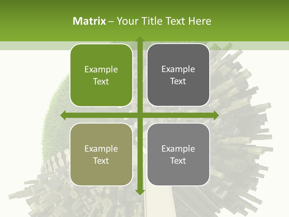 Lifestyle Transport Climate PowerPoint Template