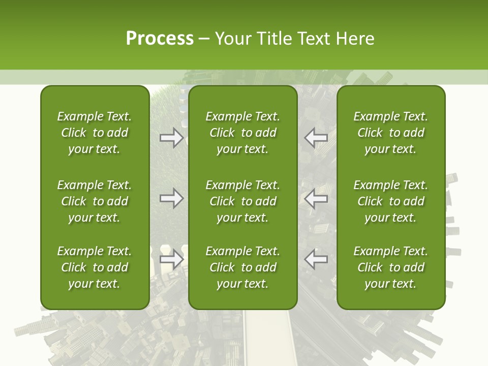 Lifestyle Transport Climate PowerPoint Template