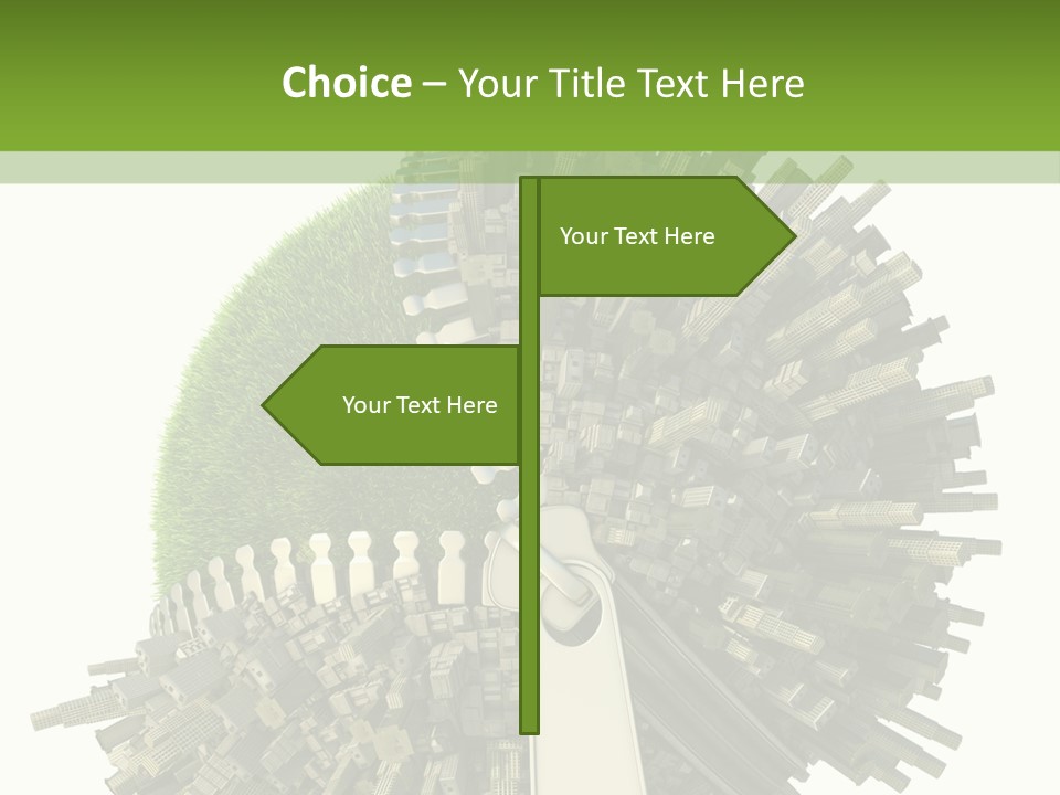 Lifestyle Transport Climate PowerPoint Template