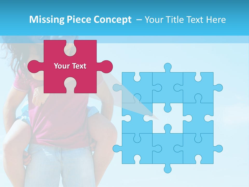 Brunette Bonding Couple PowerPoint Template