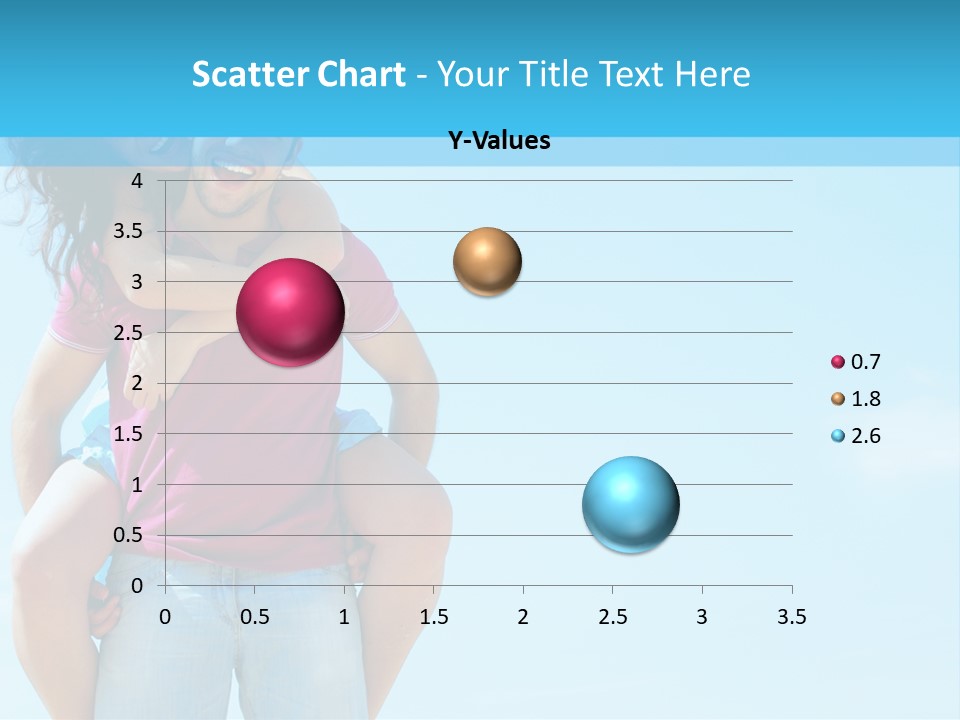 Brunette Bonding Couple PowerPoint Template