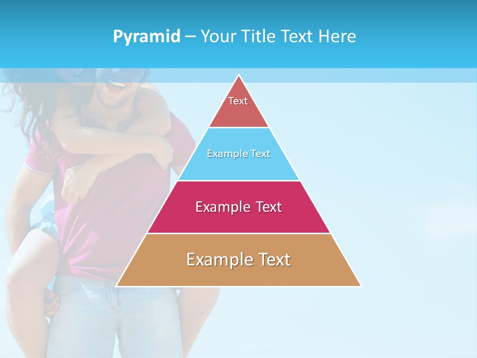 Brunette Bonding Couple PowerPoint Template