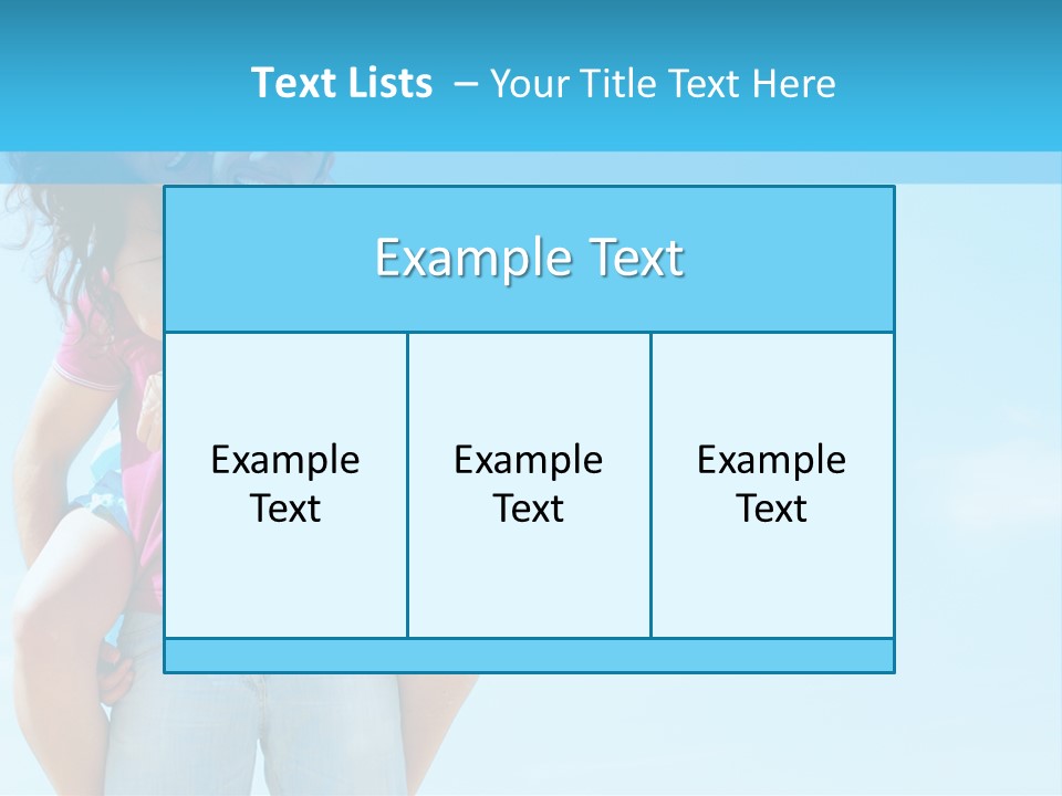 Brunette Bonding Couple PowerPoint Template