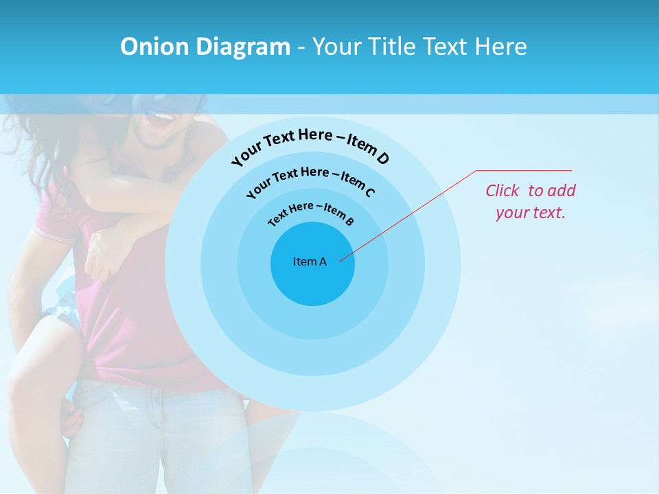 Brunette Bonding Couple PowerPoint Template