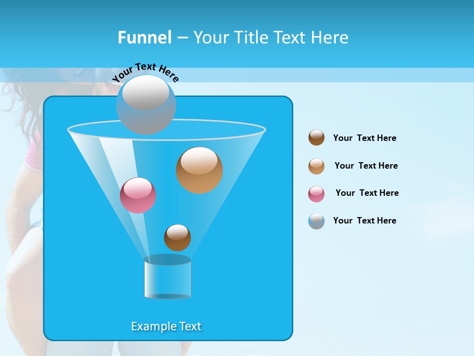 Brunette Bonding Couple PowerPoint Template