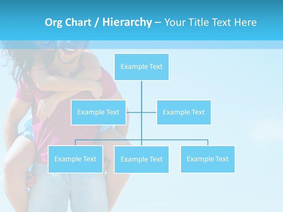 Brunette Bonding Couple PowerPoint Template