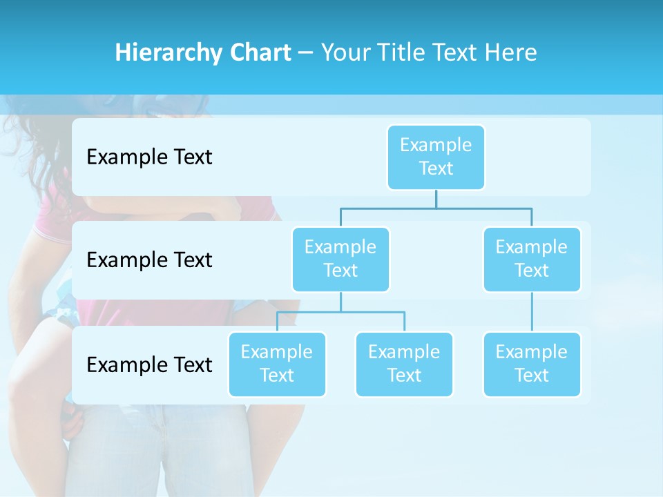 Brunette Bonding Couple PowerPoint Template