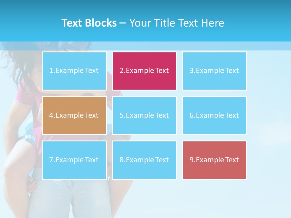 Brunette Bonding Couple PowerPoint Template