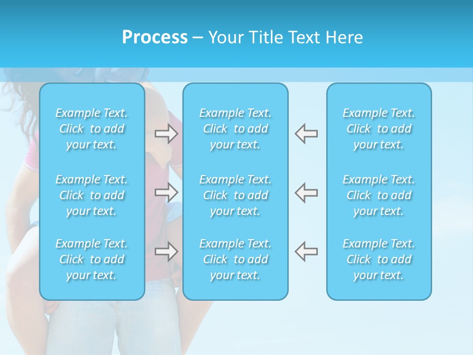 Brunette Bonding Couple PowerPoint Template