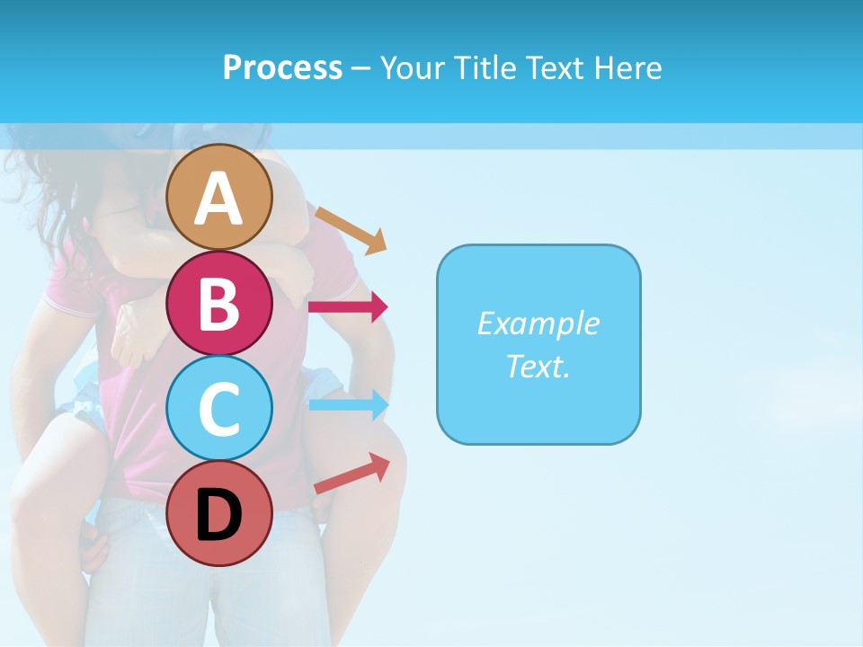 Brunette Bonding Couple PowerPoint Template
