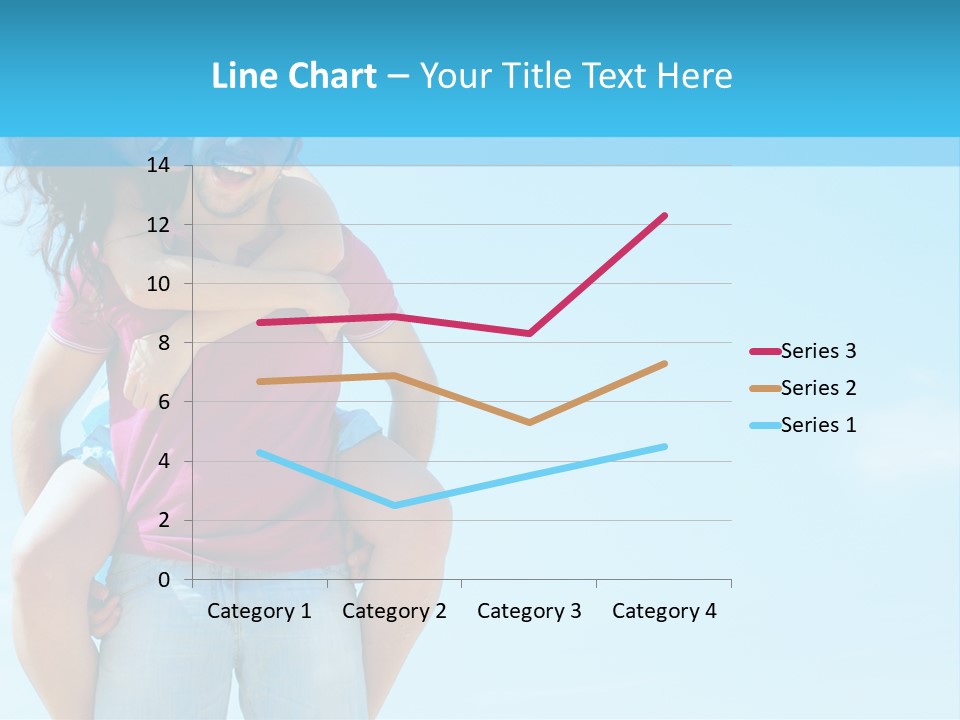Brunette Bonding Couple PowerPoint Template