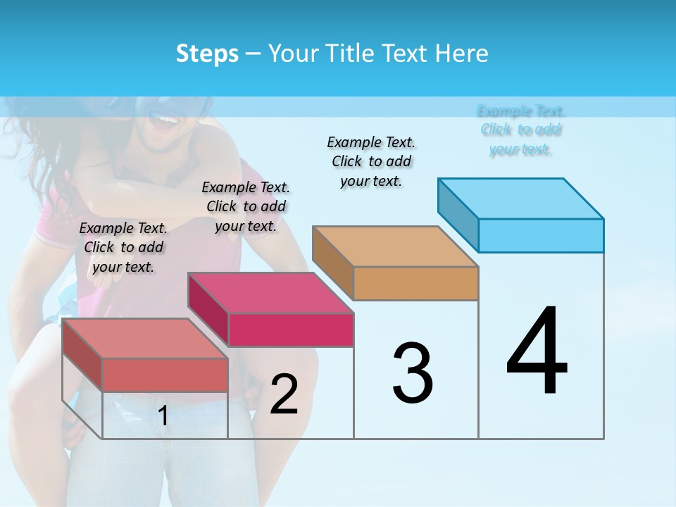 Brunette Bonding Couple PowerPoint Template