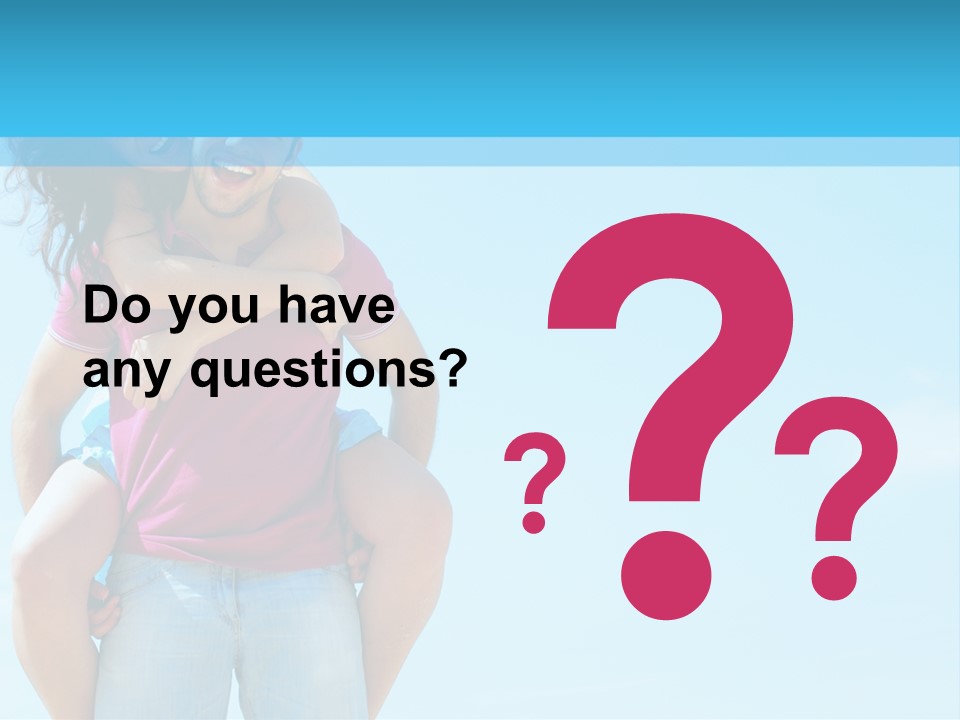 Brunette Bonding Couple PowerPoint Template