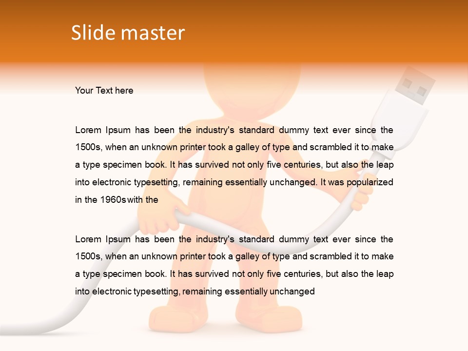 People Connection Technology PowerPoint Template