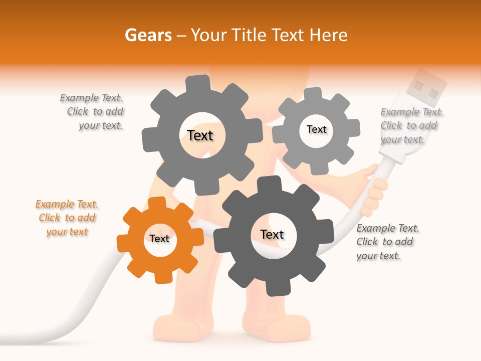 People Connection Technology PowerPoint Template