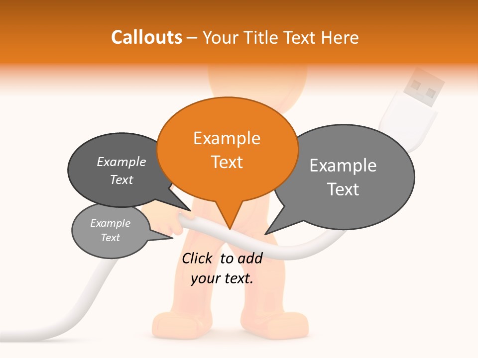 People Connection Technology PowerPoint Template