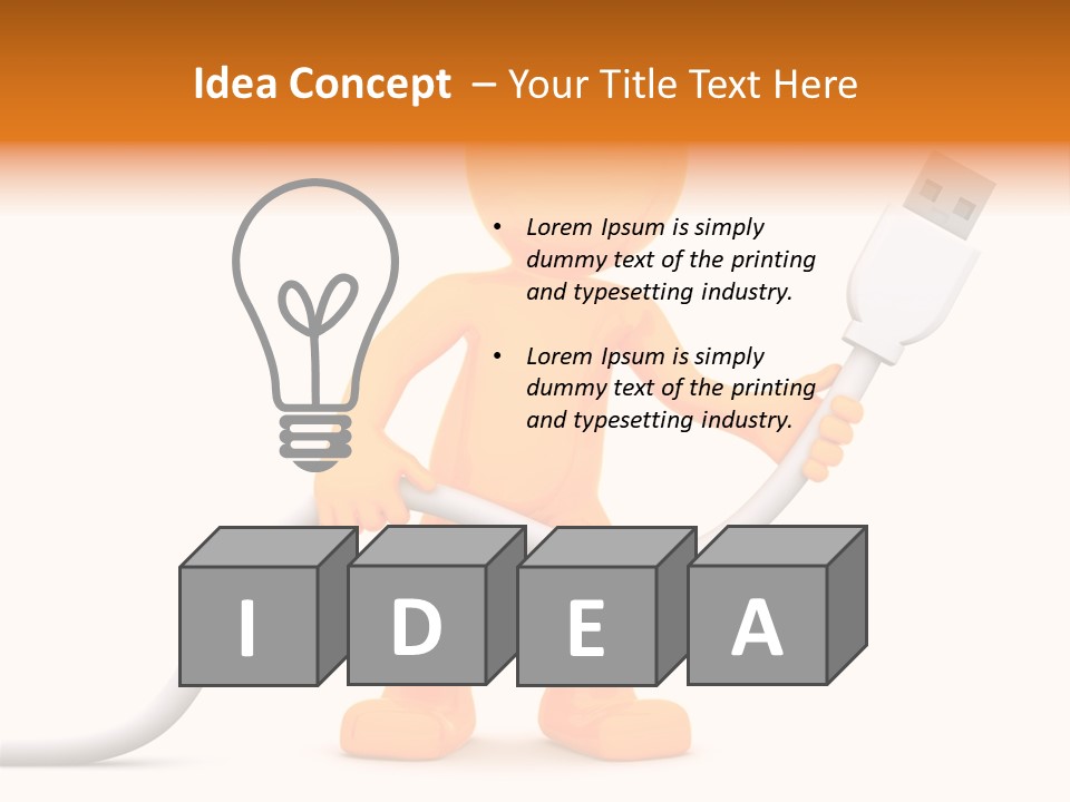 People Connection Technology PowerPoint Template