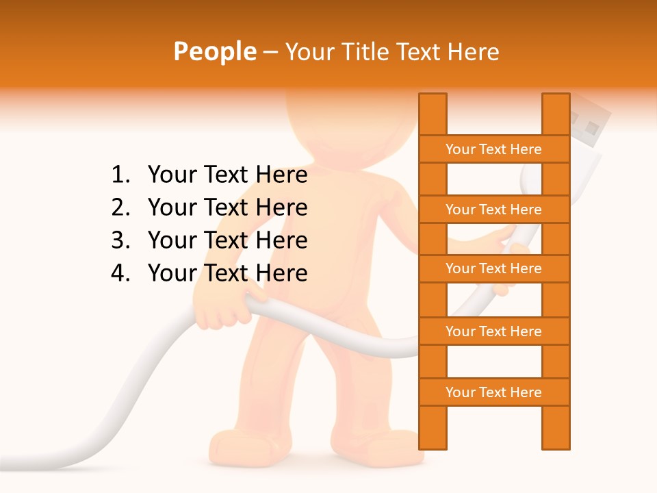People Connection Technology PowerPoint Template