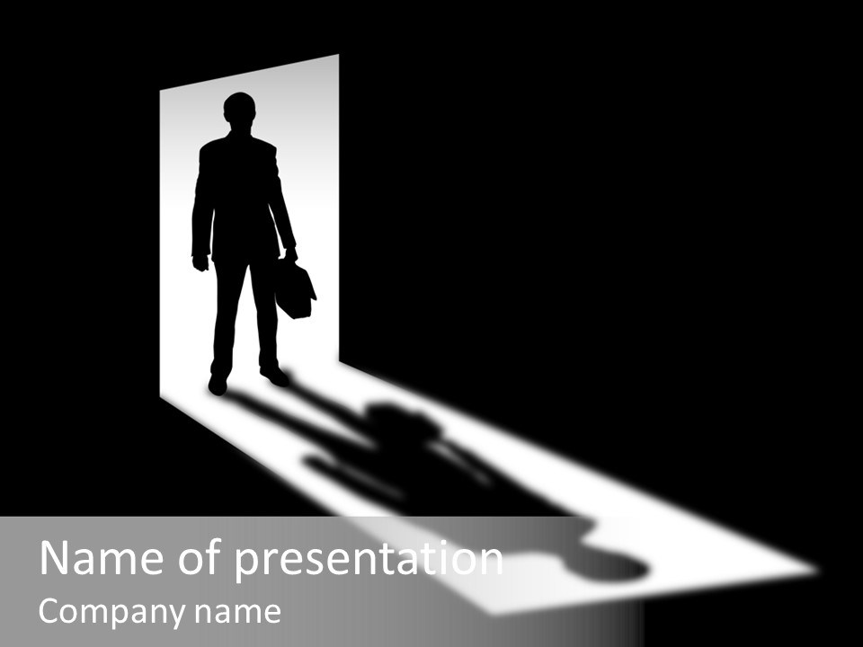 Person Choice End PowerPoint Template