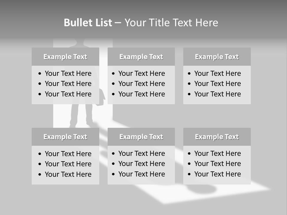 Person Choice End PowerPoint Template