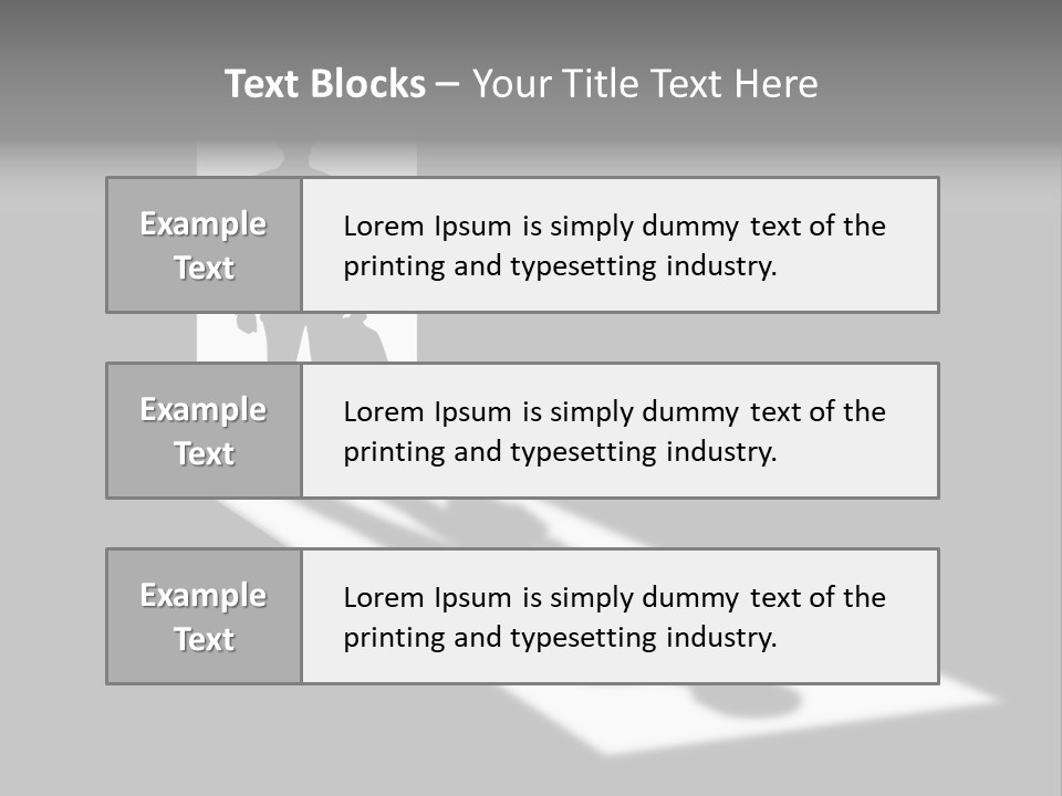 Person Choice End PowerPoint Template