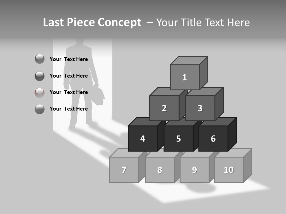 Person Choice End PowerPoint Template