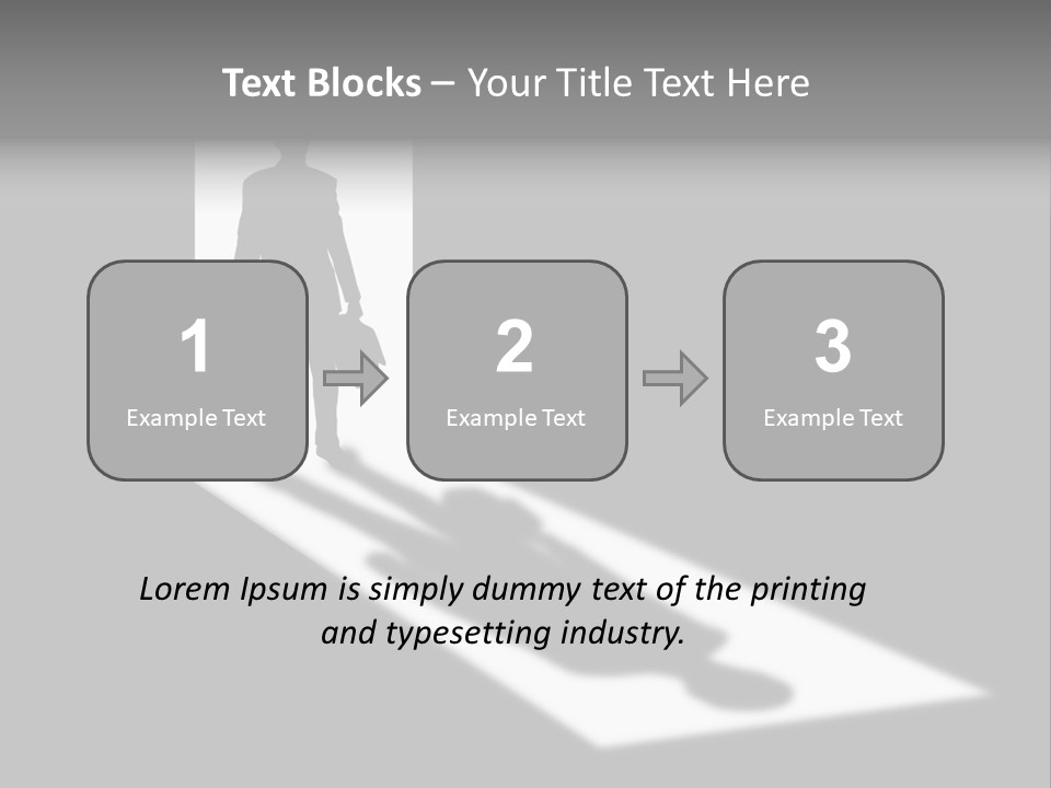 Person Choice End PowerPoint Template