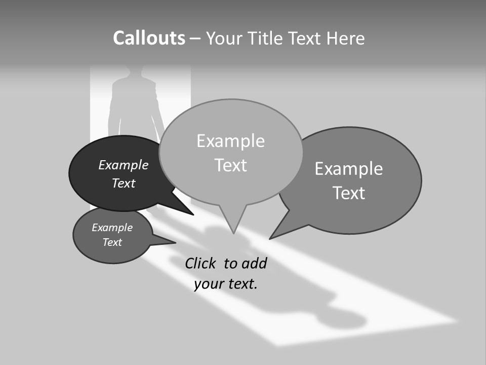 Person Choice End PowerPoint Template