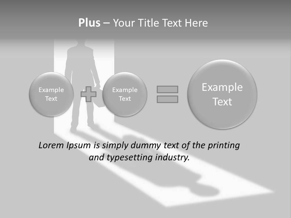 Person Choice End PowerPoint Template