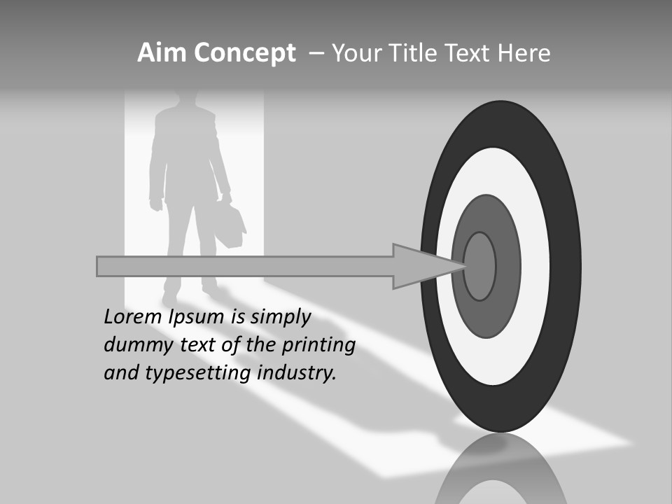Person Choice End PowerPoint Template