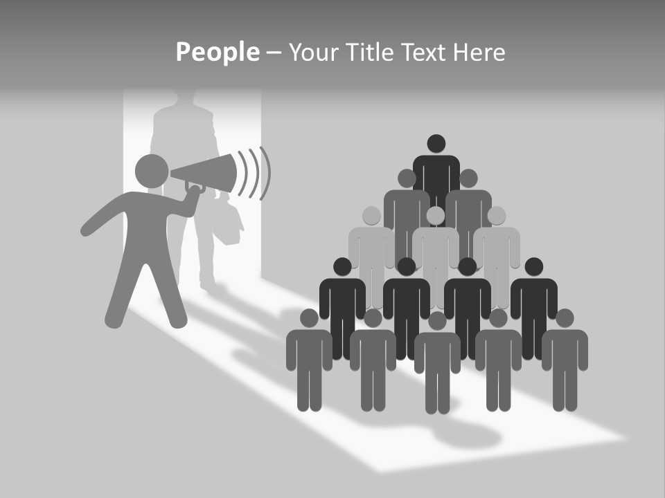 Person Choice End PowerPoint Template