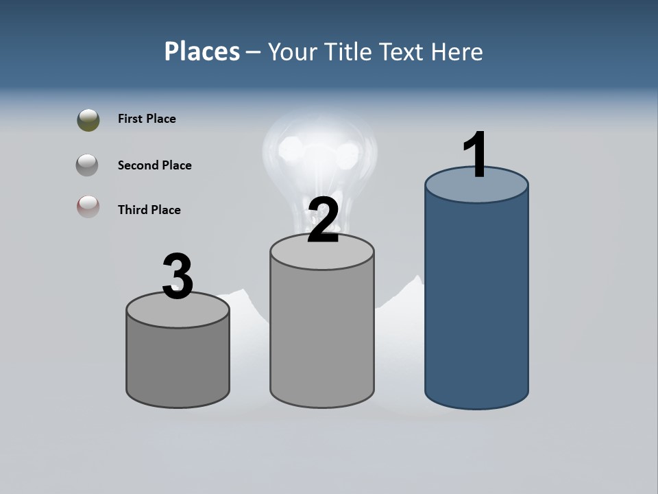 Abstract Horizontal Glowing PowerPoint Template