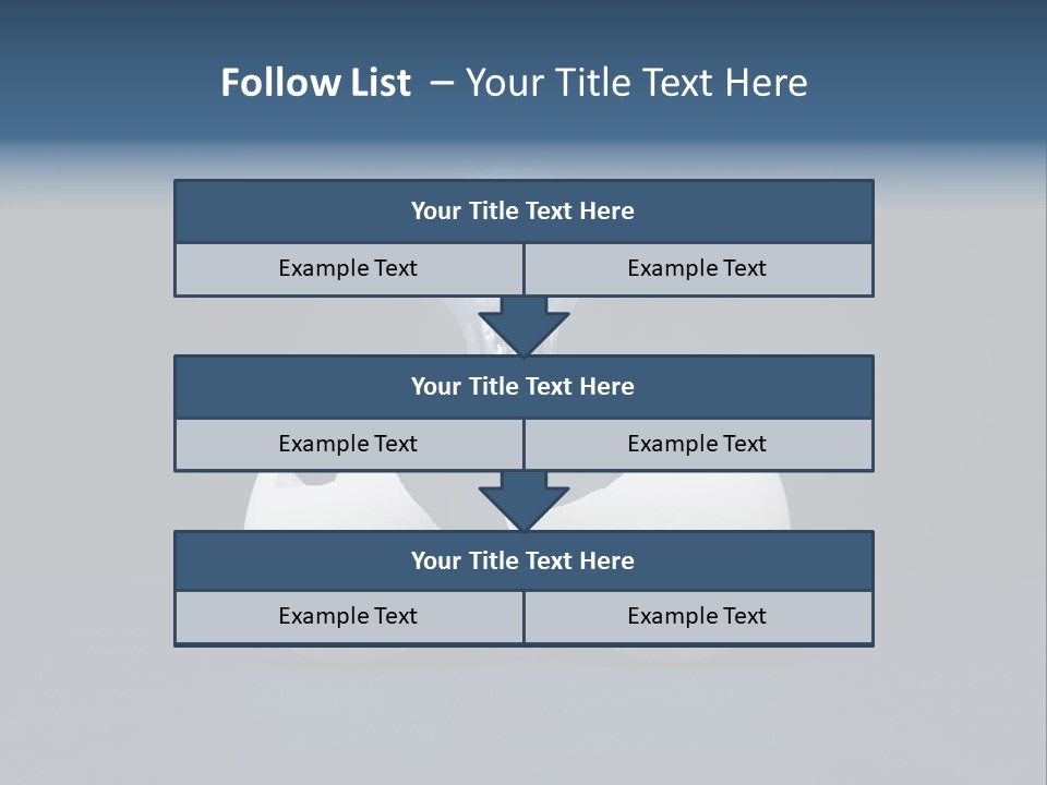 Abstract Horizontal Glowing PowerPoint Template