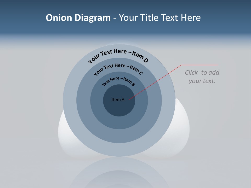 Abstract Horizontal Glowing PowerPoint Template